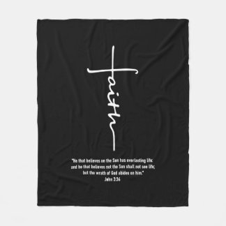 Jesus Love | Faith Cross Christian Jesus Faith God Fleece Blanket