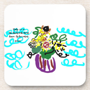 jesus love forever coaster