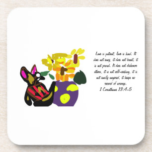 Jesus love forever  coaster