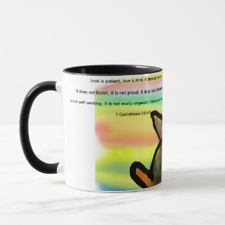 Jesus love forever mug