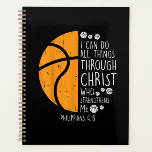 Jesus Love I Can Do All Things Through Christ Planner