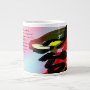 Jesus love large coffee mug