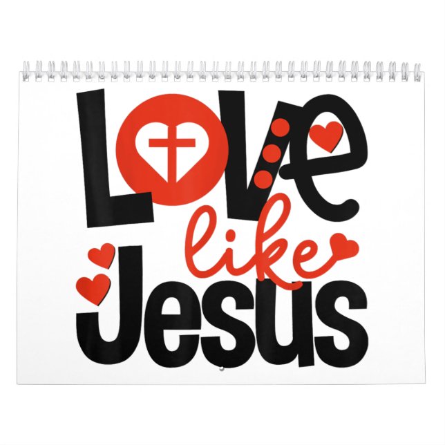 Jesus Love | Love Like Jesus Calendar (Cover)