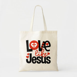 Jesus Love Love Like Jesus Tote Bag