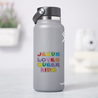 Jesus Love Queer Kids Vinyl Sticker