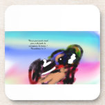 Jesus love warm coaster<br><div class="desc">Be on your guard; stand firm in the faith; be courageous; be strong.
1 Corinthians 16:13</div>