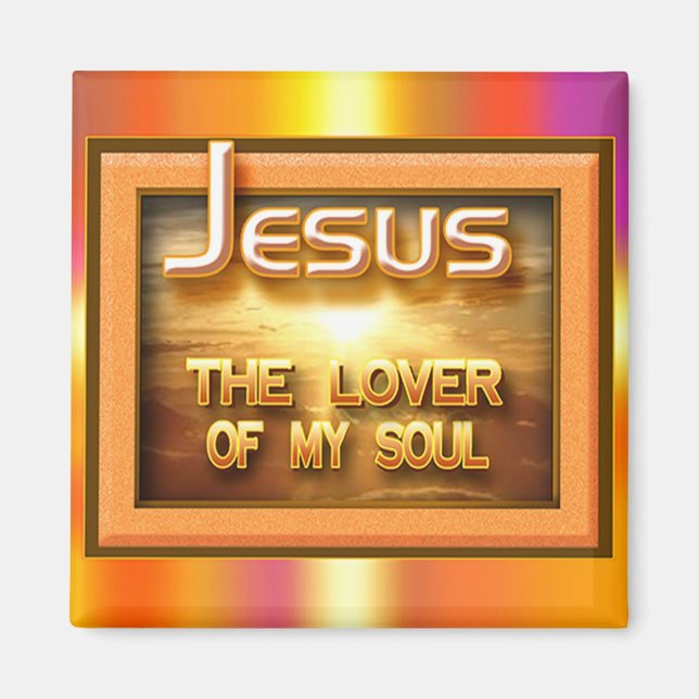"Jesus - Lover of my Soul" by Cheryl Daniels Magnet (Front)