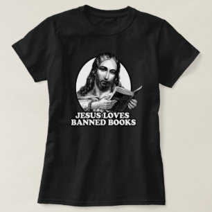 Jesus loves banned books T-Shirt