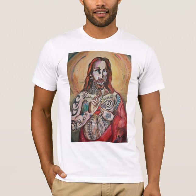 Jesus Loves Ink T-Shirt (Front)