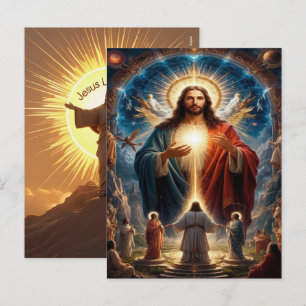 Jesus Loves Me 2025 Holiday Faith 2026 Postcard