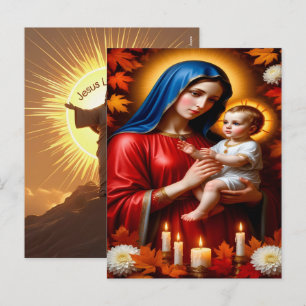 Jesus Loves Me 2025 Holiday Faith 2026 Postcard