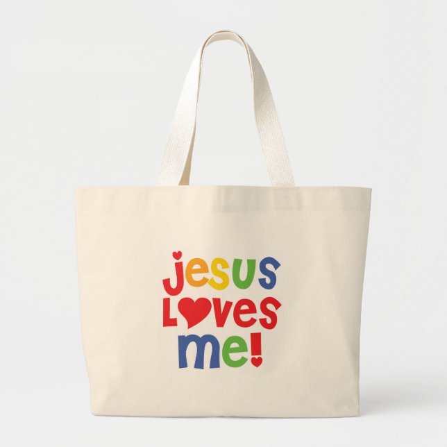 jesus loves me! - bag (Front)