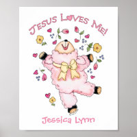 Jesus Loves Me Dancing Lamb