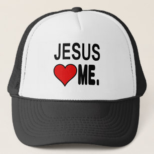 Jesus Loves Me Jesus Gifts Trucker Hat