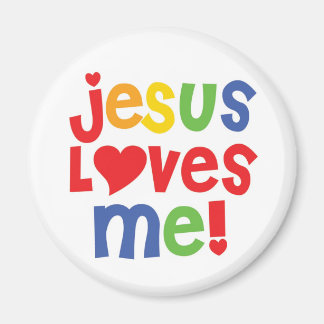 jesus loves me! - magnets