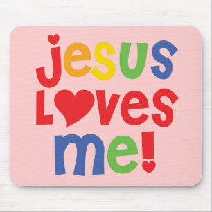 Jesus Loves Me! - Mousepad