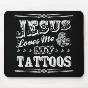 Jesus Loves Me Mousepad