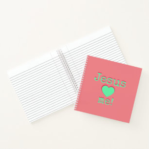 Jesus loves me! notebook