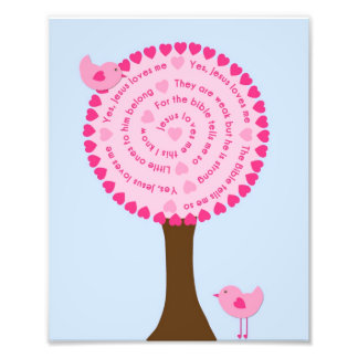 Jesus Loves Me Nursery Art Photo Print