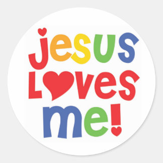 Jesus Loves Me! - sticker