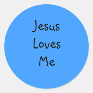 Jesus Loves Me Stickers