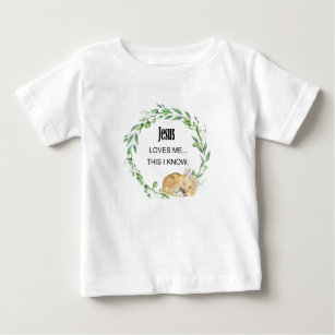 Jesus loves me this i know baby T-Shirt