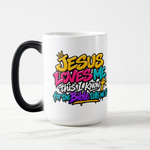 Jesus loves me this I know Magic Mug
