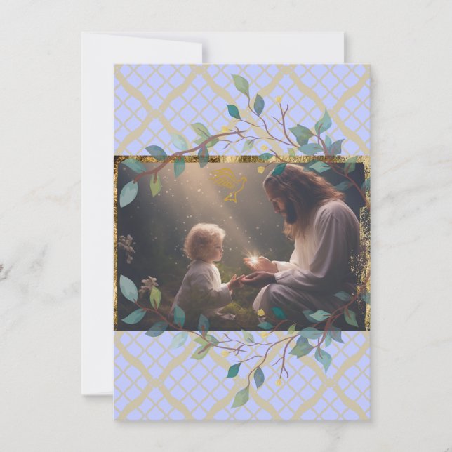 Jesus Loves the Little Children Note Card (Front)