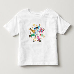 Jesus loves the little children toddler t-shirt
