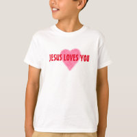 JESUS LOVES YOU Boy's T-Shirt