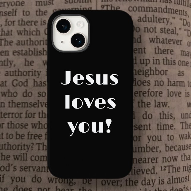 Jesus Loves You! Case-Mate iPhone Case (Creator Uploaded)