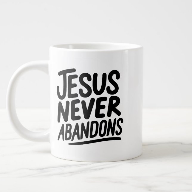 Jesus Loves You 😁 coffee specialty mug (Left)