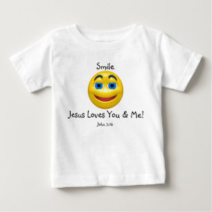 Jesus Loves You Customize it Baby T-Shirt