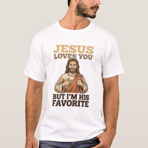 Jesus Loves You Funny Vintage Faith Shirt Design_1