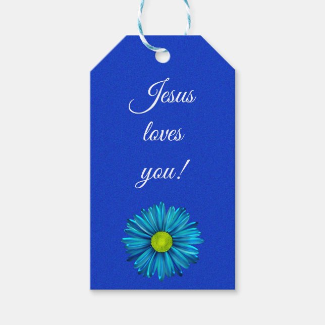 Jesus loves you! gift tags (Front)