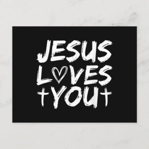 Jesus Loves You I Jesus Enclosure Card