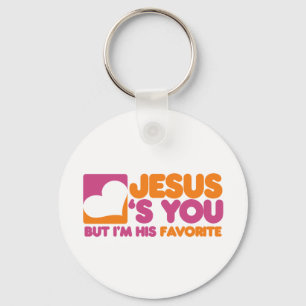 Jesus Loves You Keychain