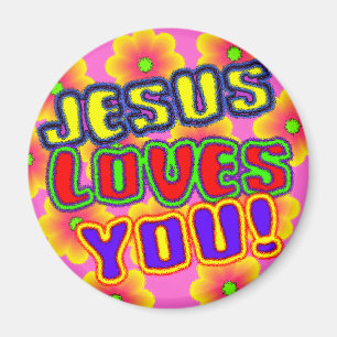 Jesus Loves You! Magnet