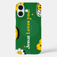 Jesus Loves You Smile Cute iPhone / iPad case