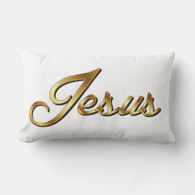 JESUS LUMBAR PILLOW (Front)