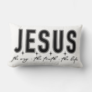 Jesus Lumbar Pillow