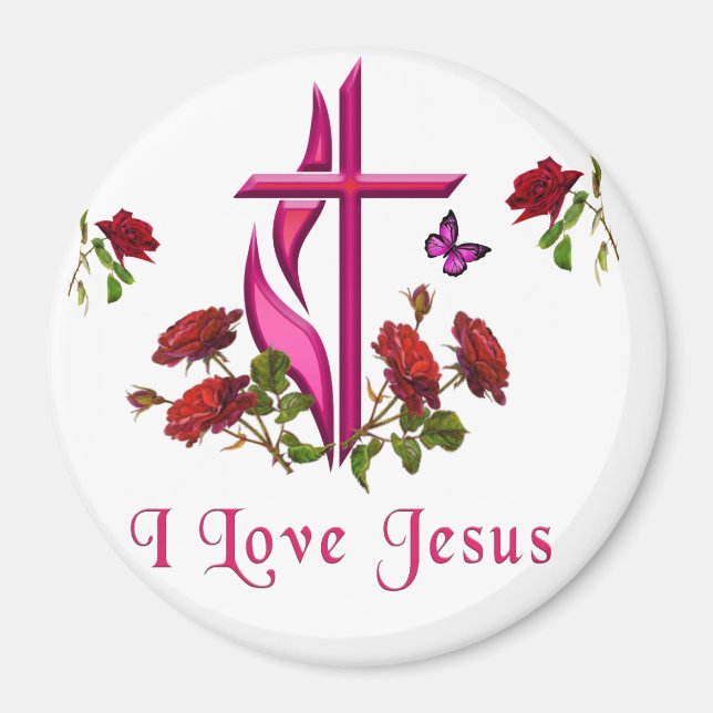 Jesus  magnet (Front)