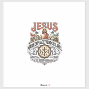Jesus Marketplace Vendor Label Jesus Marketplace V