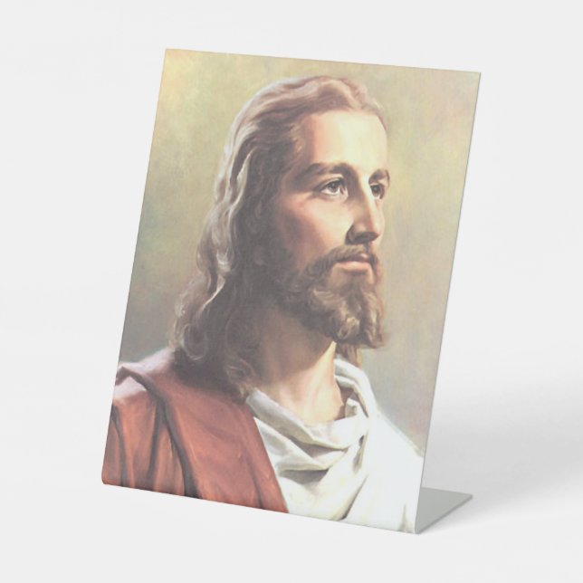 Jesus Memorials & Keepsakes Pedestal Sign (Front)