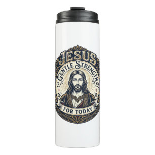 Jesus Memory Care Alzheimer Caregiver Shirt Christ Thermal Tumbler