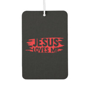 Jesus Men Women Kids Fun Christian Bible Faith Jes Air Freshener