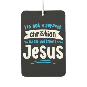 Jesus Men Women Kids Fun Christian Bible Faith Jes Air Freshener
