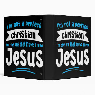 Jesus Men Women Kids Fun Christian Bible Faith Jes Binder