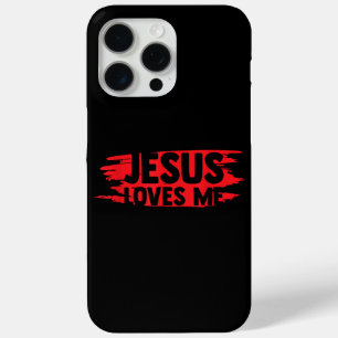 Jesus Men Women Kids Fun Christian Bible Faith Jes iPhone 15 Pro Max Case