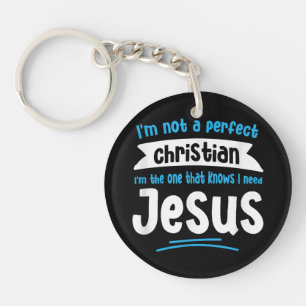 Jesus Men Women Kids Fun Christian Bible Faith Jes Keychain